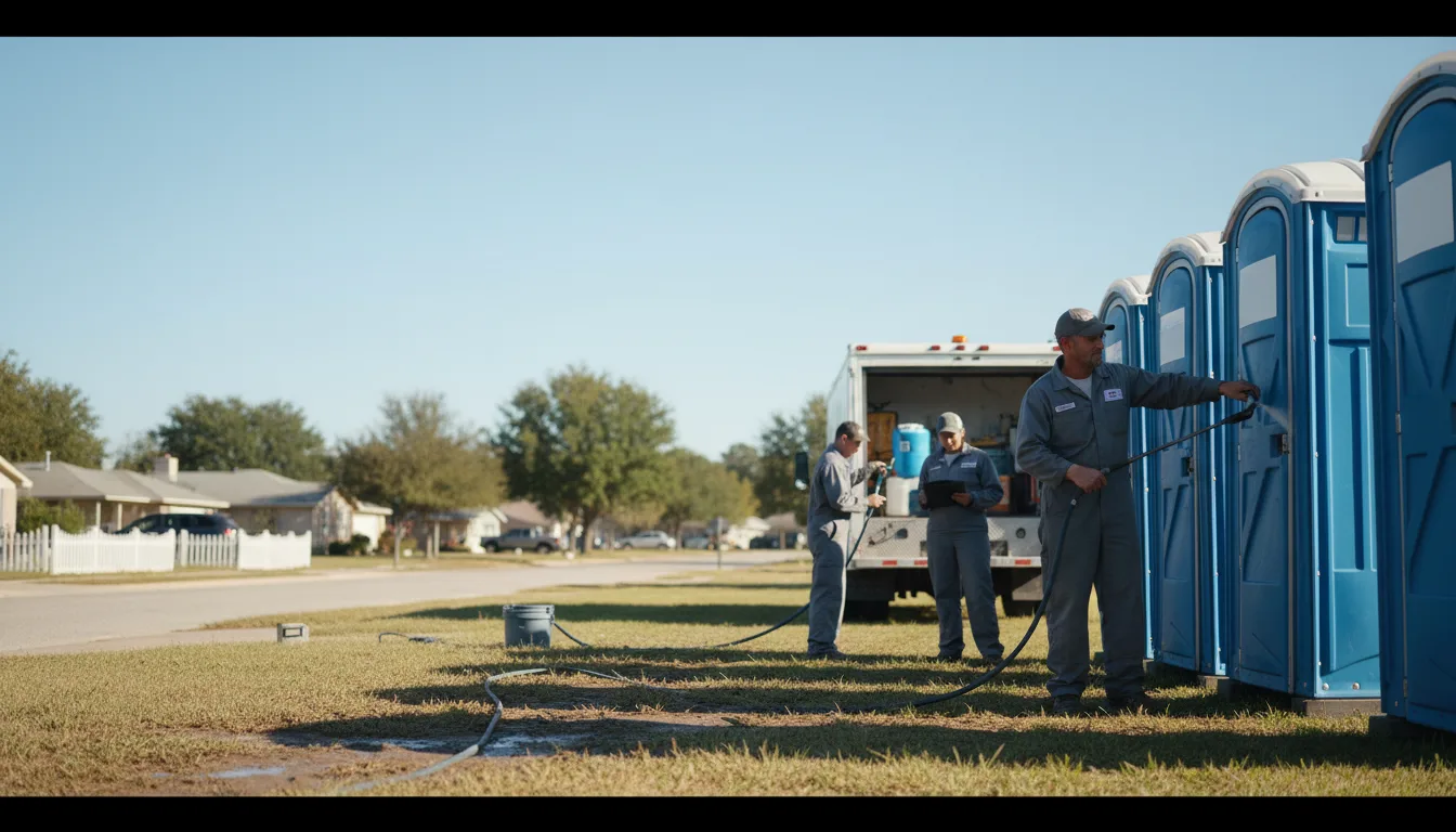 Long-Term Portable Toilet Rental in Pleasant Hill, OR near me